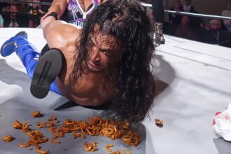 Aaron Solo Hits Opponent With Arby's Curly Fries During REVOLVER Title Defense