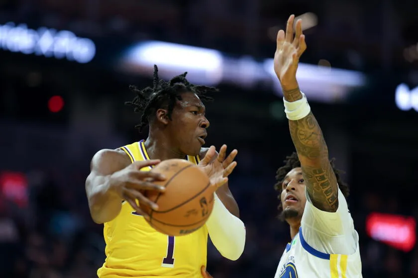Adou Thiero aims for bigger Lakers role after injury-marred rookie season