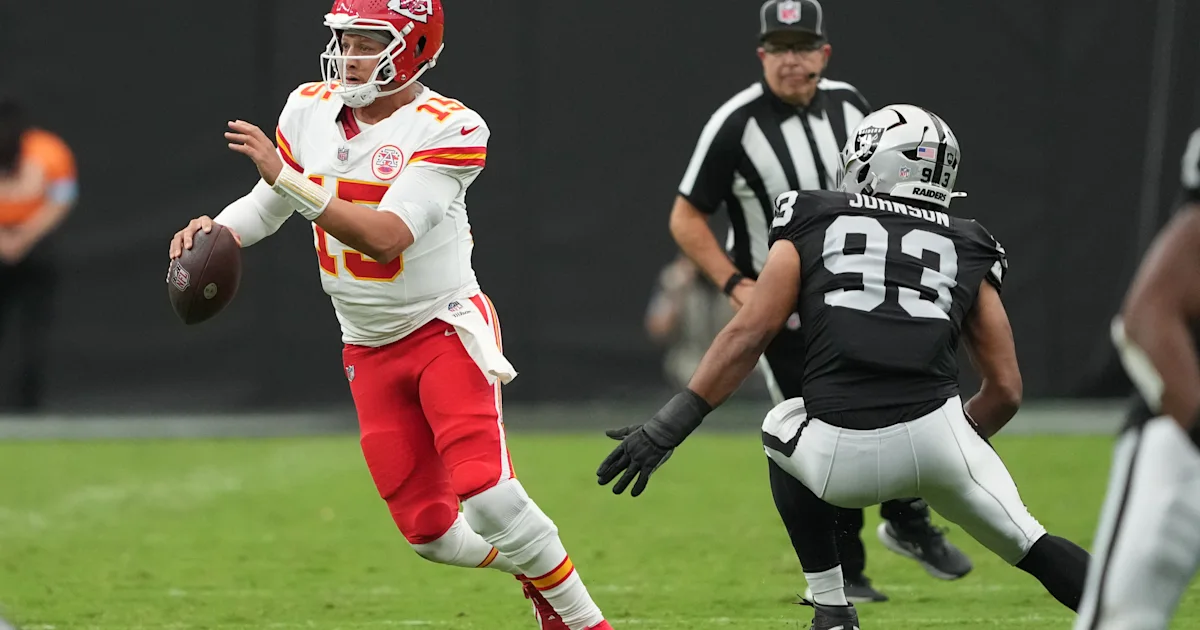 After Raiders coach Klint Kubiak proclaimed his team would win, Chiefs and Patrick Mahomes secure another clutch victory