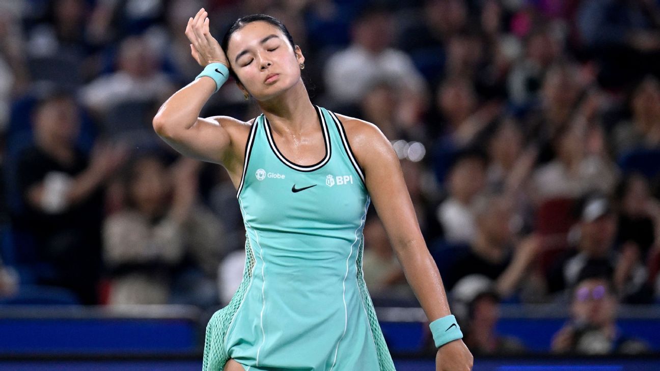 Alex Eala falls to Shi Han in three-set battle, exits Wuhan Open in round of 32