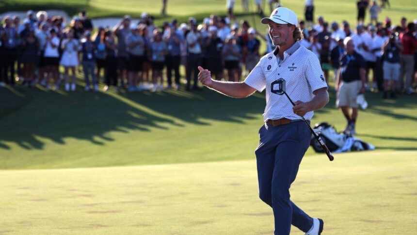 Austin Smotherman wins PGA Tour's Bank of Utah Championship.