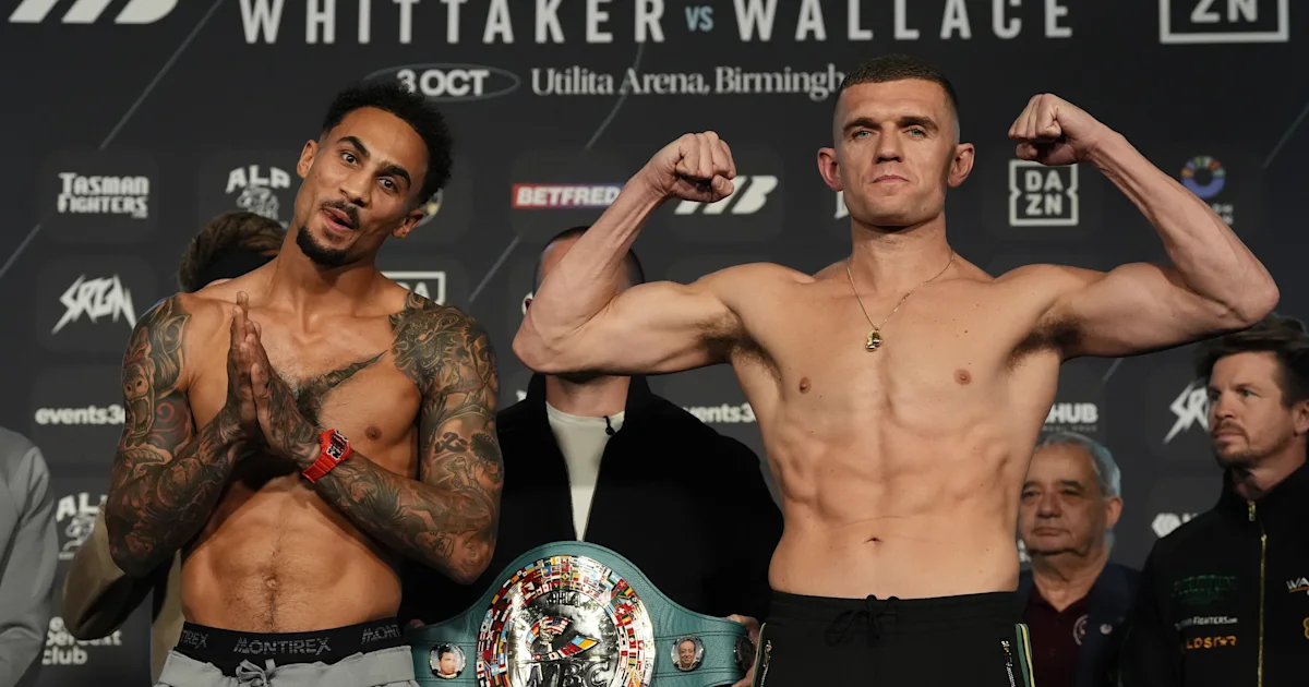 Ben Whittaker vs. Conor Wallace title eliminator live results, round updates, and start time