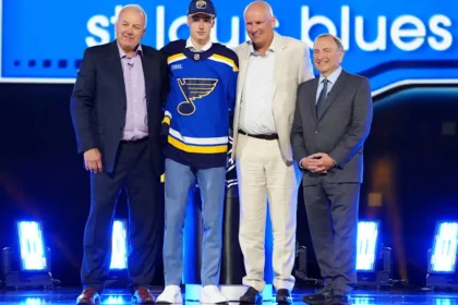Blues coach comments on Adam Jiricek's use of power plays in response to stable release of thoroughbred