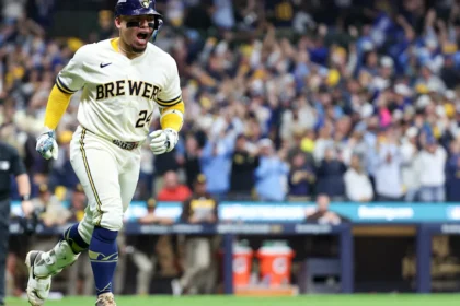 Brewers rally with long balls to win NLDS Game 1 as Jacob Misiorowski struggles