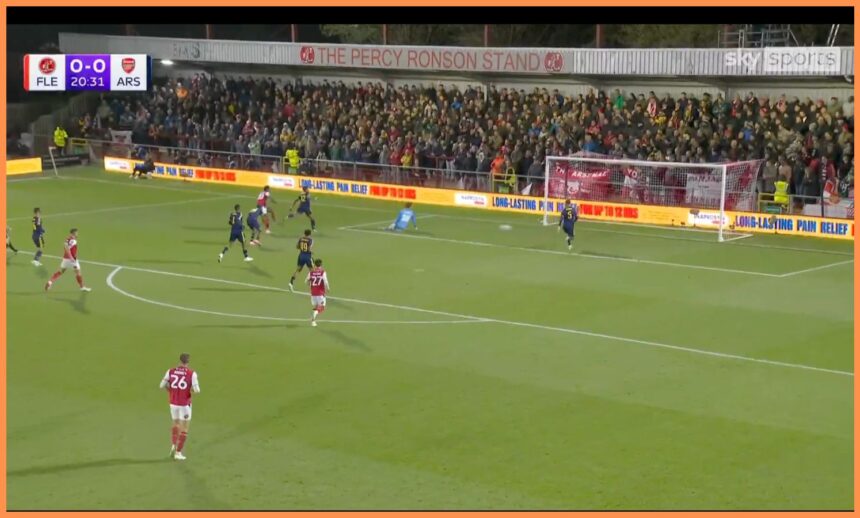 (Videos): Arsenal beaten on penalties by Fleetwood in cup stunner