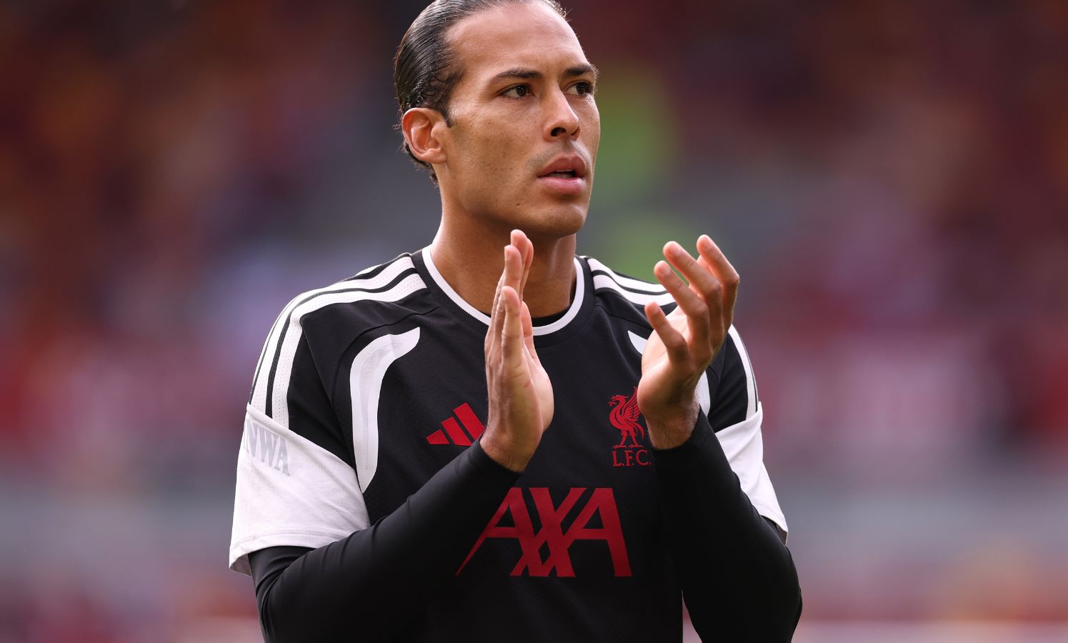 BBC journalist reveals what Virgil van Dijk was furiously spotted doing during Liverpool vs Brentford