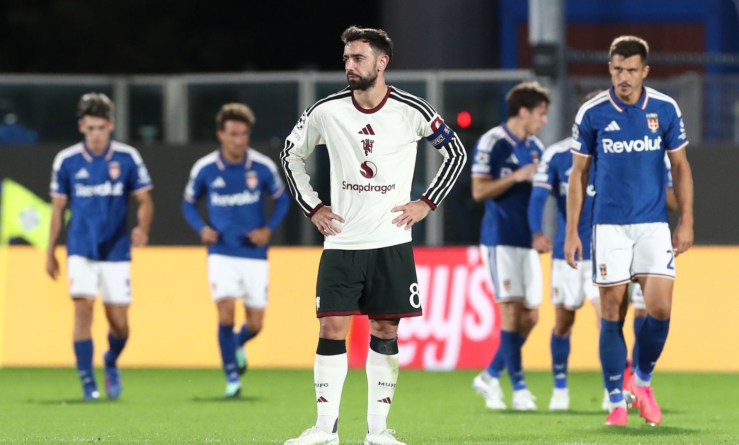 Night went from bad to worse for Bruno Fernandes as news emerges after Man United humiliation