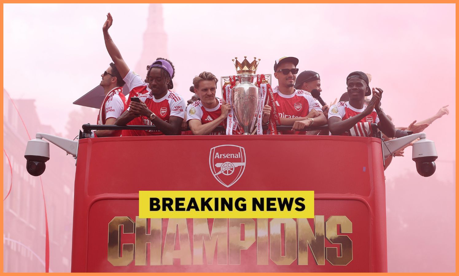 Arsenal risk losing influential star as Euro giants monitor his contract situation
