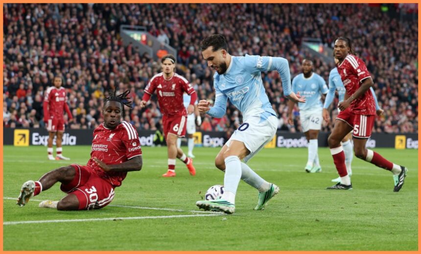 “He’s all over the place” – Jamie Carragher singles out Liverpool star for criticism vs City