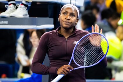 Coco Gauff says abuse 'draining' after first loss to Mertens