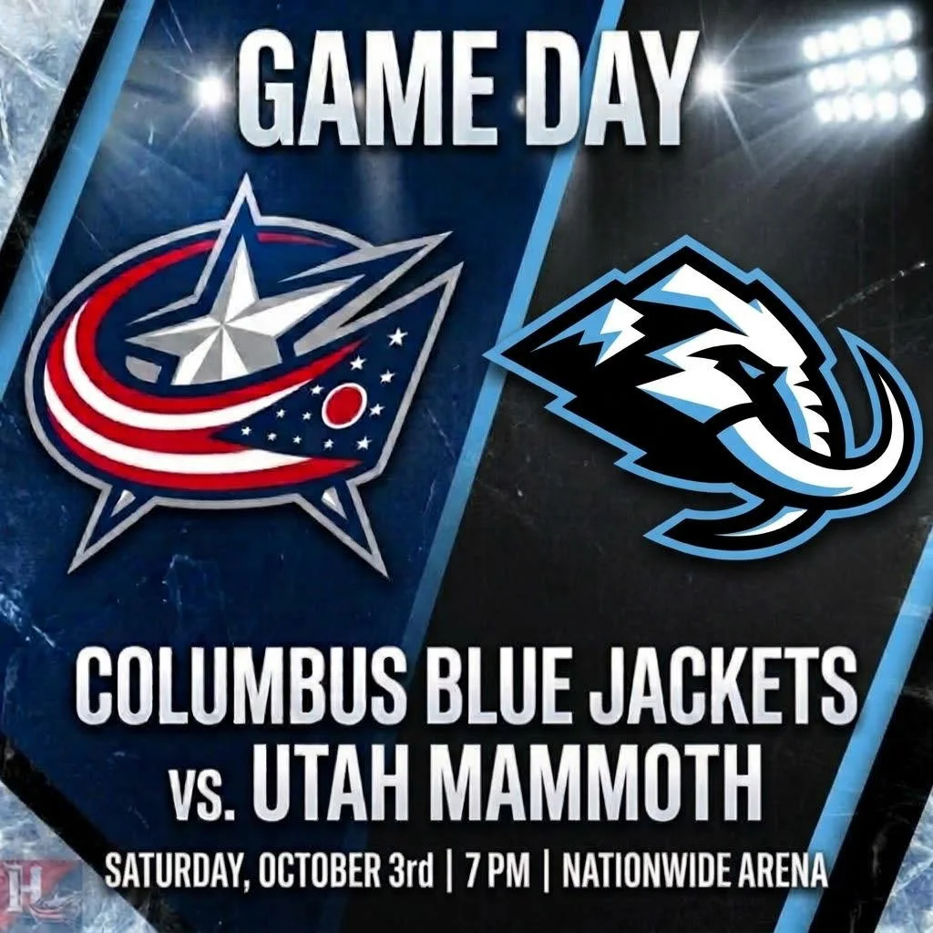 Columbus Blue Jackets and Utah Mammoth tied 2-2 in game preview