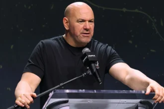Dana White lashes out at reporter over Eddie Hearn questions amid Fury vs Joshua dispute