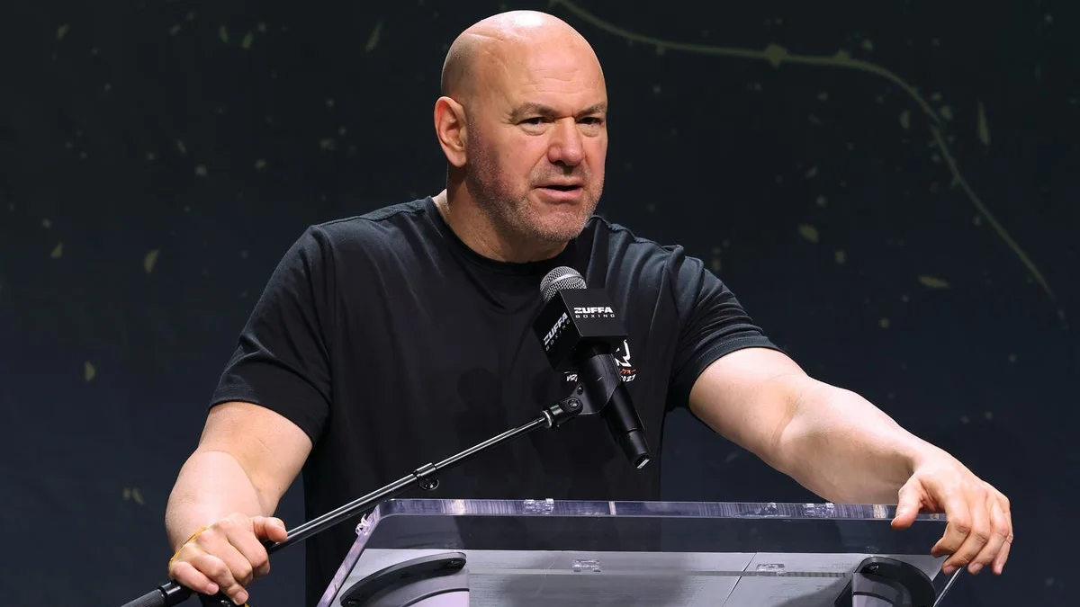 Dana White lashes out at reporter over Eddie Hearn questions amid Fury vs Joshua dispute