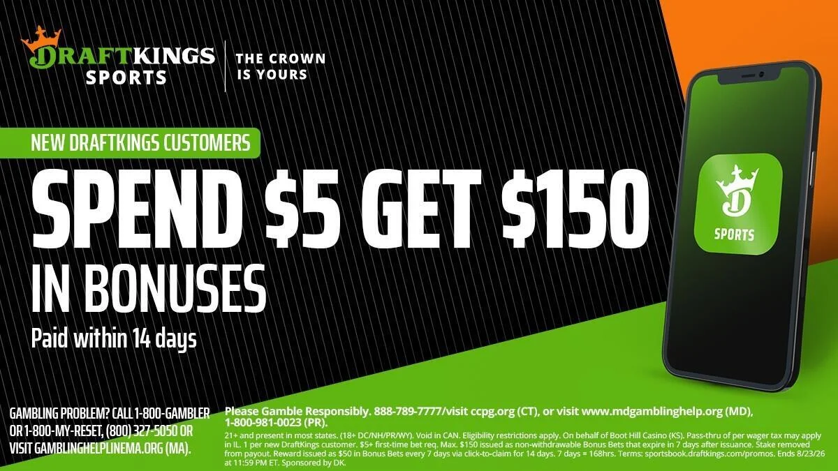 DraftKings promo code offers $150 in bonus bets for Penn State-Northwestern, Virginia Tech-Pitt