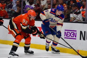 Ducks lose 5-2 to Oilers in NHL game