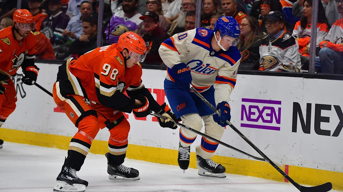 Ducks lose 5-2 to Oilers in NHL game