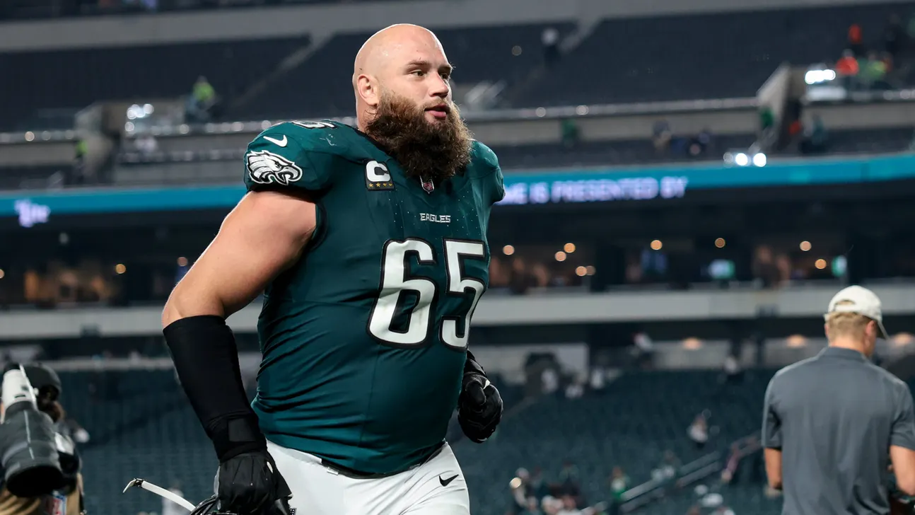 Eagles' 6-Time Pro Bowl OT Lane Johnson Retires From NFL 4 Games Into Season
