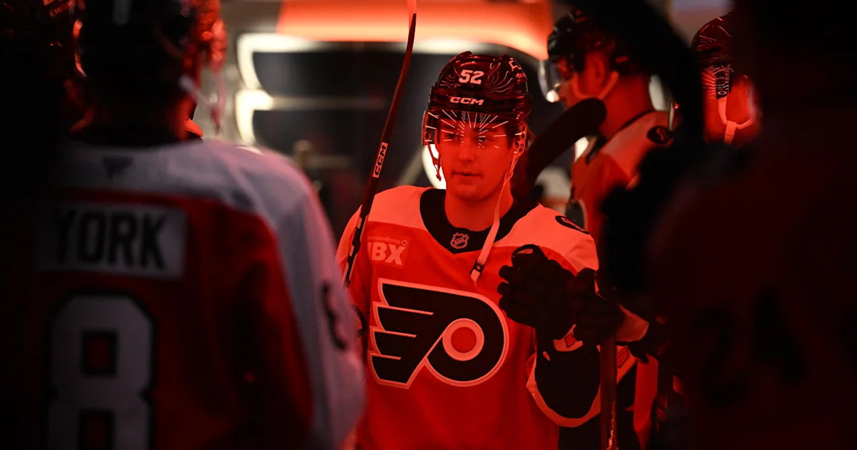 Flyers Forward Denver Barkey Trending Towards Return from Injury