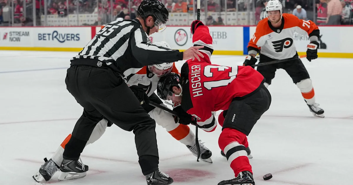 Flyers lose to Devils in season's start