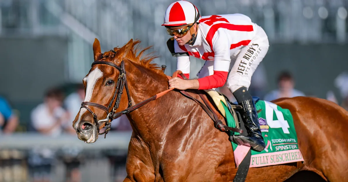 Fully Subscribed Wins Spinster Stakes Easily