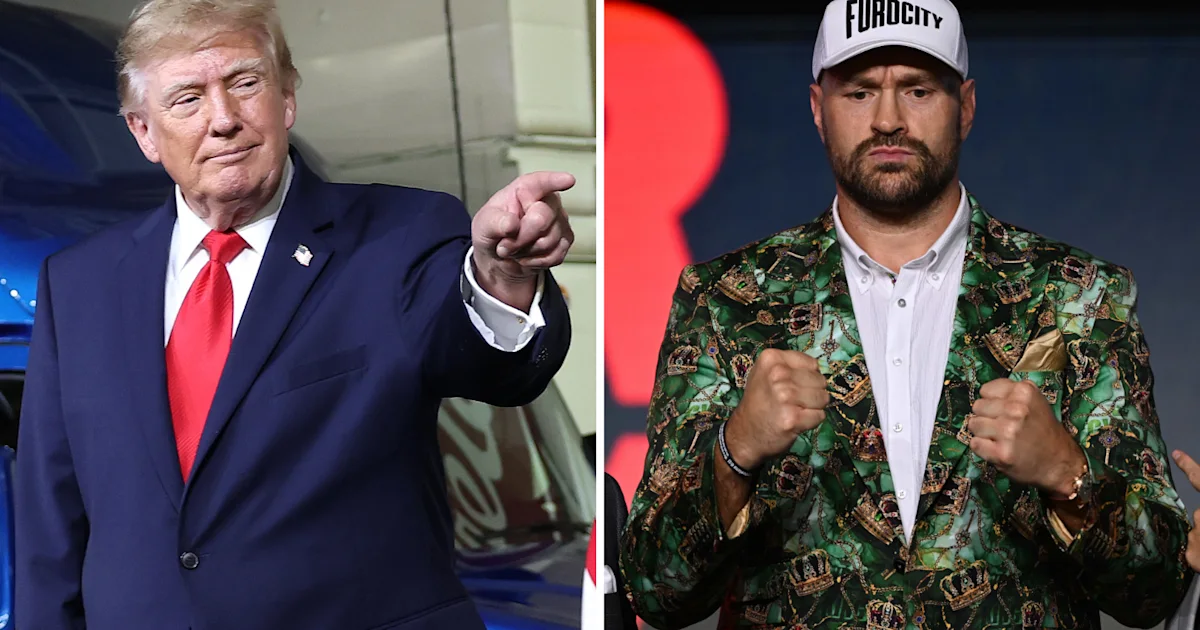 Fury Wants 'Old Pal' President Trump for Joshua Ringwalk