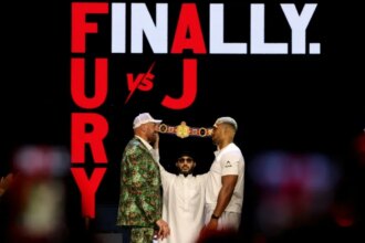 Fury and Joshua begin 'Battle of Britain' in good spirits
