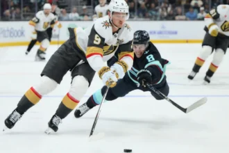 Golden Knights defeat Kraken with Hertl’s five-point performance