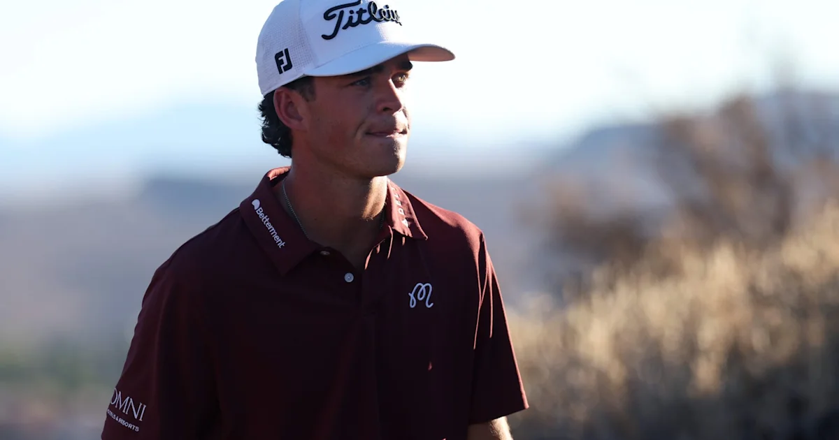 Jackson Koivun reveals struggles after Presidents Cup debut.