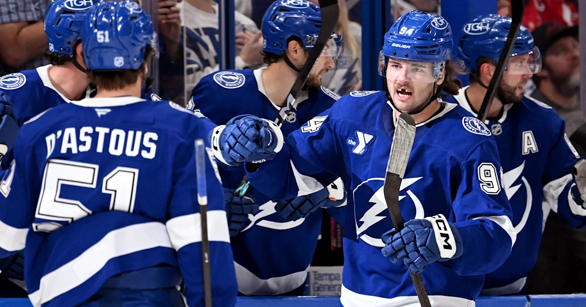 Lightning defeat Capitals 3-1 in home opener