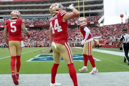 NFL reverses fine against Kyle Juszczyk for 'offensive demonstration' after touchdown