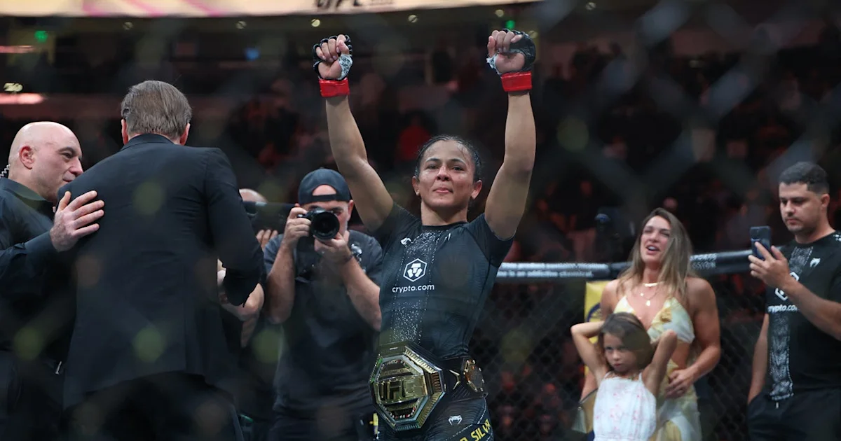 Natalia Silva crowned women’s flyweight champion at UFC 332 as Valentina Shevchenko issues warning