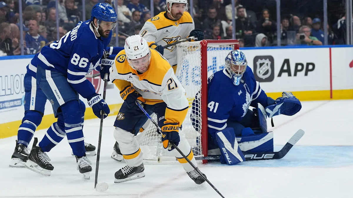 Nils Hoglander still performing well in Nashville