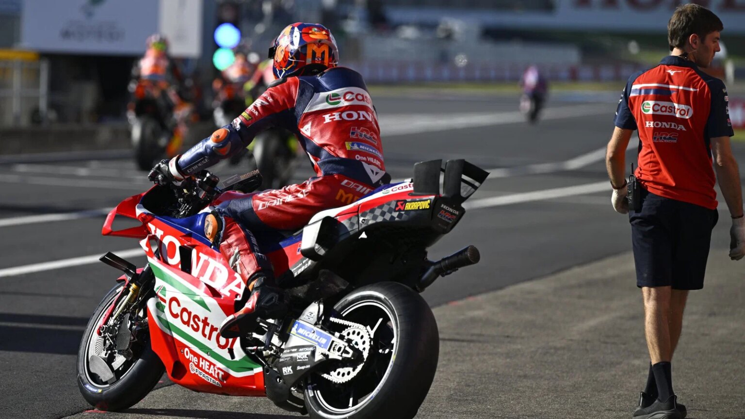 One “stupid mistake” may have shaped a rider's entire Japanese MotoGP performance