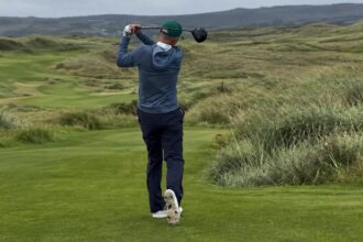 Peter Millar rainwear performance reviewed on Ireland golf trip.