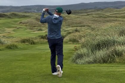Peter Millar rainwear performance reviewed on Ireland golf trip.