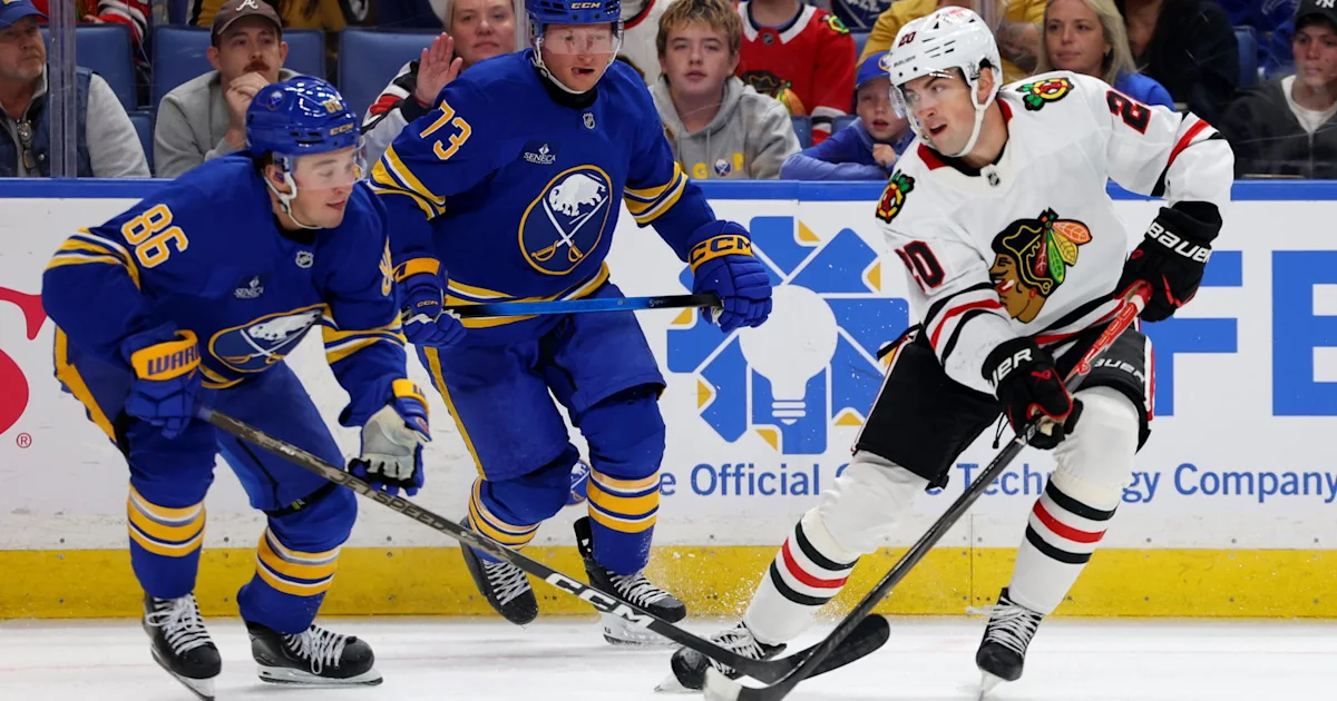 Sabres earn first win of year with comeback victory over Blackhawks, but concerns remain over goaltending