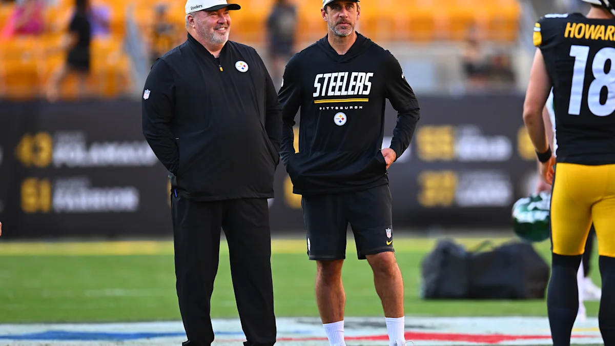 Steelers QB Aaron Rodgers fine after outburst with Mike McCarthy, likes heated sideline moments: 'I think it's a positive'