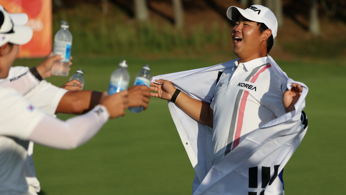 Tom Kim wins gold medal at Asian Games, secures military service exemption.
