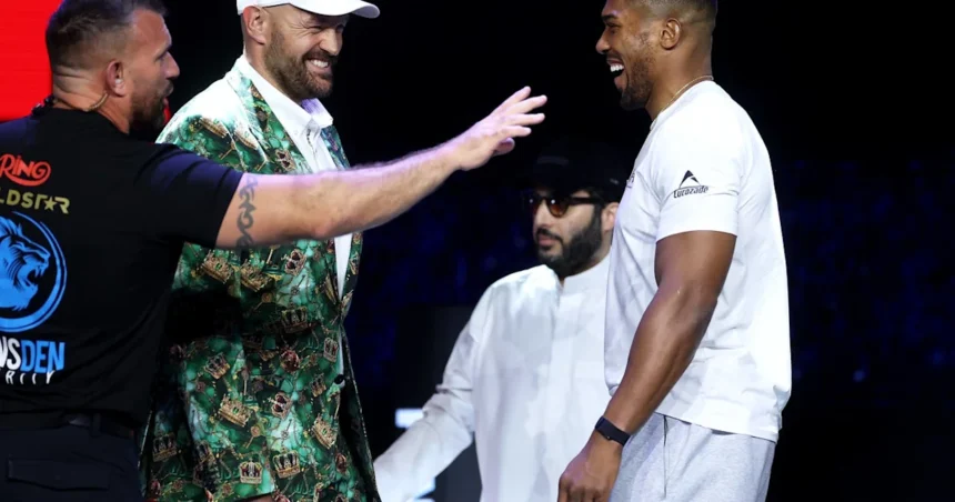 Tyson Fury and Anthony Joshua’s psychological war takes unexpected twist