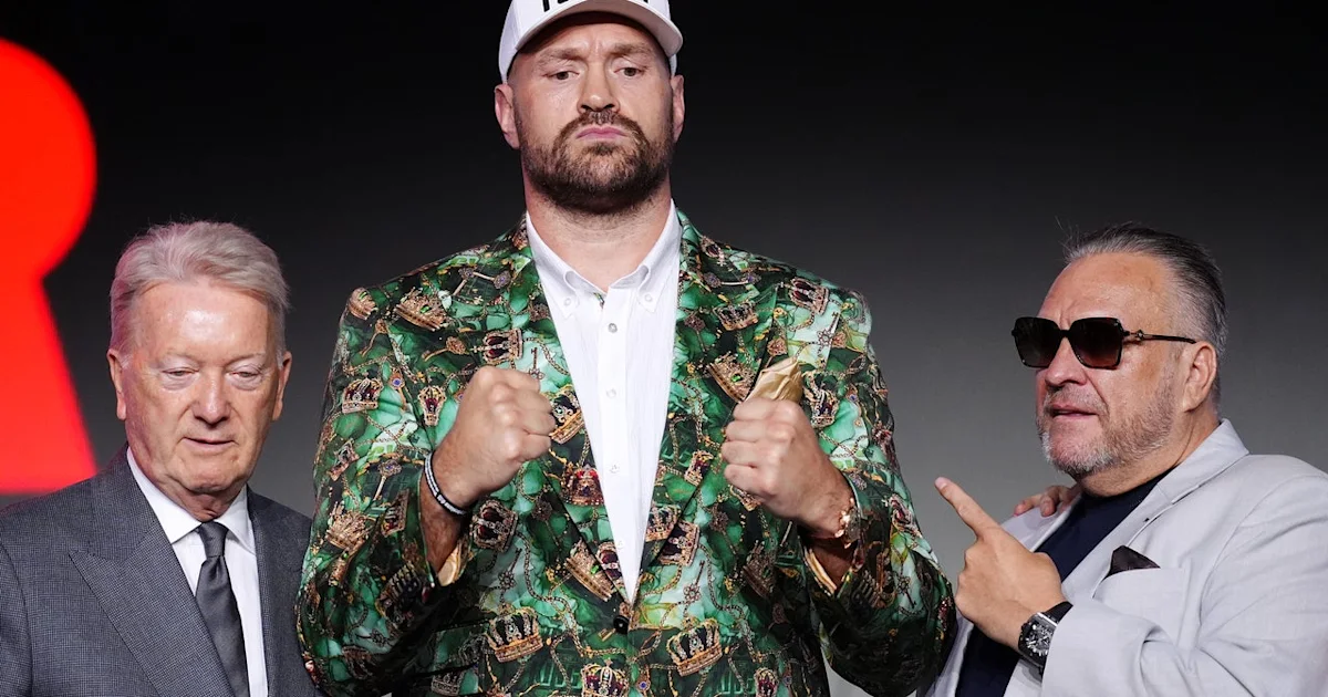 Tyson Fury announces surprise two-fight plan to retire after Anthony Joshua face-off