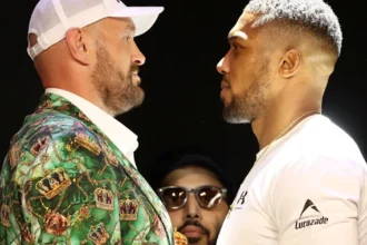Tyson Fury calls Anthony Joshua a 'bum' he must beat to get Oleksandr Usyk trilogy fight