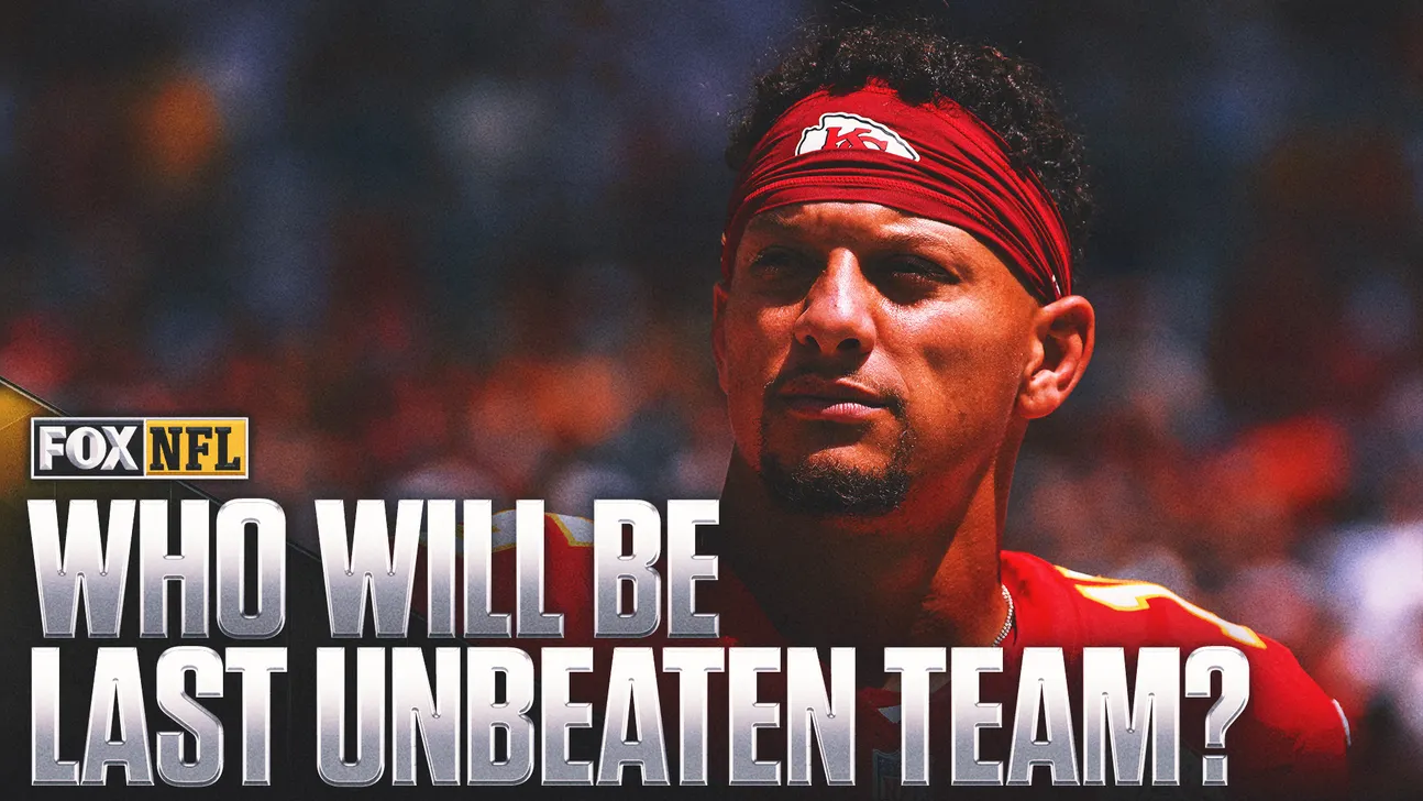 Which 3-0 NFL Team Will Be the Last Undefeated?