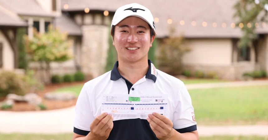 Yuta Sugiura shoots 58 in historic round in Oklahoma