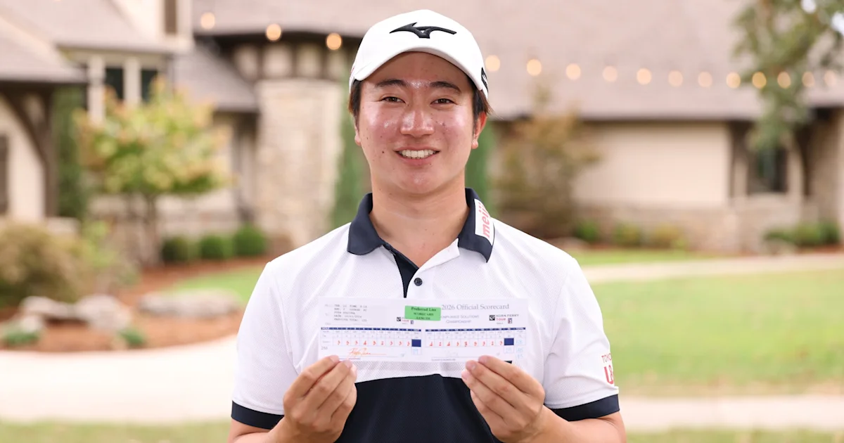 Yuta Sugiura shoots 58 in historic round in Oklahoma