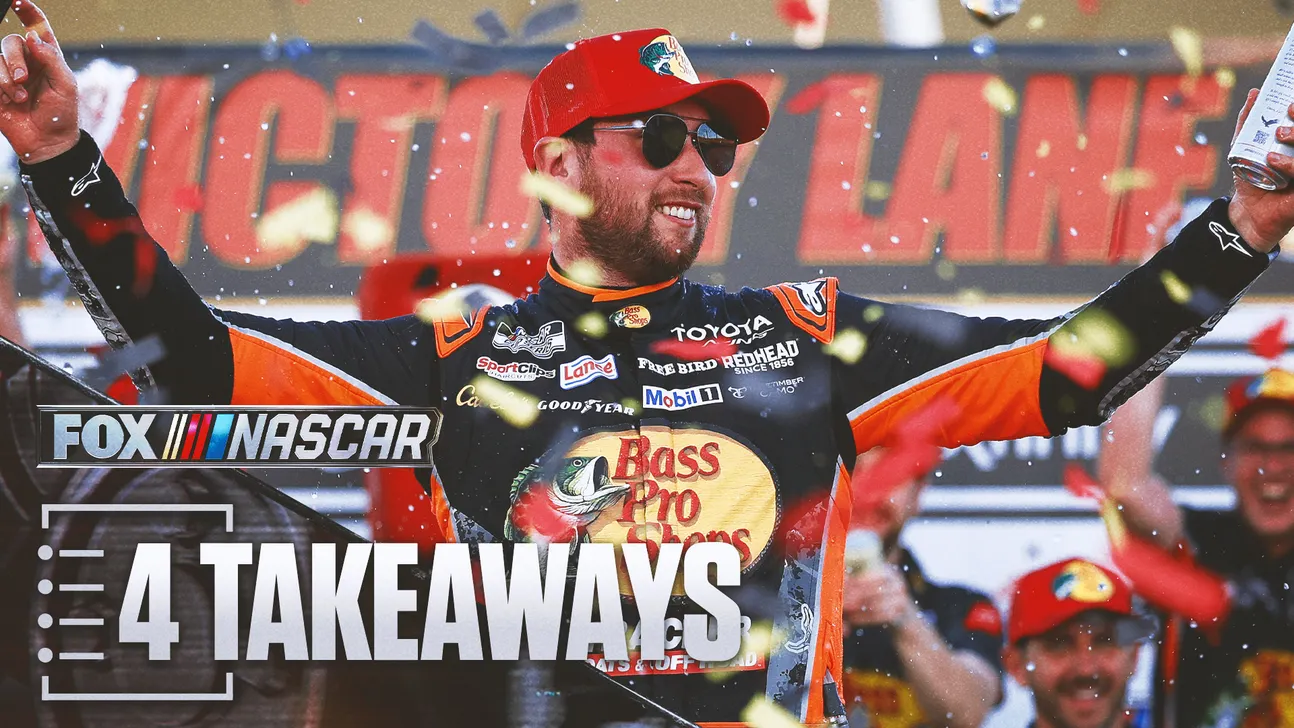 Chase Briscoe Holds Off Kyle Larson for Huge Win at Vegas, 4 Key Takeaways