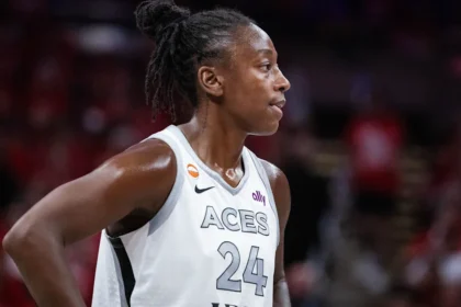 Aces' Jewell Loyd exits WNBA playoff game vs. Valkyries with injury