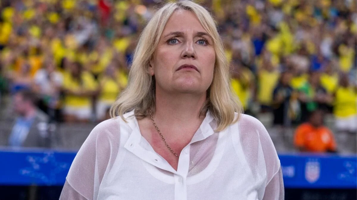 USWNT coach Emma Hayes is rebuilding U.S. Soccer's women's program through a female lens ahead of World Cup.